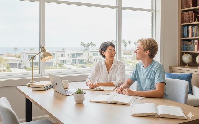 Tutoring Session in Solana Beach, CA with High Performance Tutoring