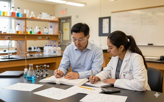 Chemistry Tutoring Session with High Performance Tutoring