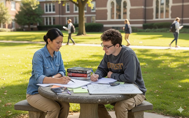 Physics Tutoring Session with High Performance Tutoring